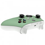 eXtremeRate Matcha Green Replacement Part Faceplate, Housing Shell Case for Xbox Series S & Xbox Series X Controller Accessories - Controller NOT Included - FX3P339