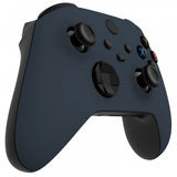 eXtremeRate Midnight Blue Replacement Part Faceplate, Soft Touch Grip Housing Shell Case for Xbox Series S & Xbox Series X Controller Accessories - Controller NOT Included - FX3P350