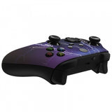 eXtremeRate Purple Storm Replacement Part Faceplate, Soft Touch Grip Housing Shell Case for Xbox Series S & Xbox Series X Controller Accessories - Controller NOT Included - FX3T118