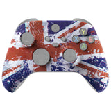 eXtremeRate Impression UK Flag Replacement Part Faceplate, Soft Touch Grip Housing Shell Case for Xbox Series S & Xbox Series X Controller Accessories - Controller NOT Included - FX3T142