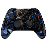 eXtremeRate Glow in Dark - The Awakening of the Earth Lord Replacement Part Faceplate, Soft Touch Grip Housing Shell Case for Xbox Series S & Xbox Series X Controller Accessories - Controller NOT Included - FX3T171