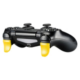 eXtremeRate 2 Pairs Yellow L2 R2 Extended Trigger for PS4 Controller - GC00121Y