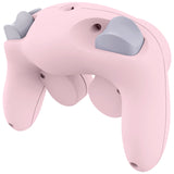 eXtremeRate Cherry Blossoms Pink Replacement Faceplate Backplate with Buttons for Nintendo GameCube Controller - GCNP3003