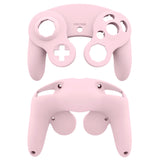 eXtremeRate Cherry Blossoms Pink Replacement Faceplate Backplate with Buttons for Nintendo GameCube Controller - GCNP3003