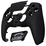 eXtremeRate LUNA Redesigned Front Shell with Touchpad for PS5 Controller BDM-010/020/030/040/050 - Black - GHPFP001