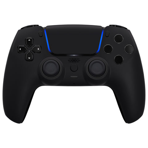 eXtremeRate LUNA Redesigned Front Shell with Touchpad for PS5 Controller BDM-010/020/030/040/050 - Black - GHPFP001