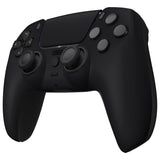 eXtremeRate LUNA Redesigned Front Shell with Touchpad for PS5 Controller BDM-010/020/030/040/050 - Black - GHPFP001