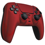 eXtremeRate LUNA Redesigned Front Shell with Touchpad for PS5 Controller BDM-010/020/030/040/050 - Scarlet Red - GHPFP002