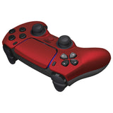 eXtremeRate LUNA Redesigned Front Shell with Touchpad for PS5 Controller BDM-010/020/030/040/050 - Scarlet Red - GHPFP002