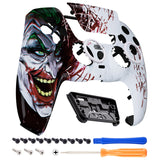 eXtremeRate LUNA Redesigned Front Shell with Touchpad for PS5 Controller BDM-010/020/030/040/050 - Clown HAHAHA - GHPFT001