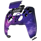 eXtremeRate LUNA Redesigned Front Shell with Touchpad for PS5 Controller BDM-010/020/030/040/050 - Nebula Galaxy - GHPFT005