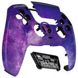 eXtremeRate LUNA Redesigned Front Shell with Touchpad for PS5 Controller BDM-010/020/030/040/050 - Nebula Galaxy - GHPFT005