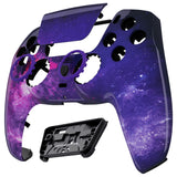 eXtremeRate LUNA Redesigned Front Shell with Touchpad for PS5 Controller BDM-010/020/030/040/050 - Nebula Galaxy - GHPFT005