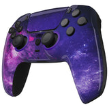 eXtremeRate LUNA Redesigned Front Shell with Touchpad for PS5 Controller BDM-010/020/030/040/050 - Nebula Galaxy - GHPFT005