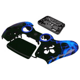 eXtremeRate LUNA Redesigned Front Shell with Touchpad for PS5 Controller BDM-010/020/030/040/050 - Blue Flame - GHPFT006