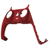 eXtremeRate Passion Red Decorative Trim Shell Compatible with ps5 Controller, DIY Replacement Clip Shell, Custom Plates Cover Compatible with ps5 Controller w/ Accent Rings - GPFP3029