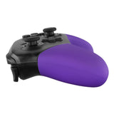 eXtremeRate Purple Replacement Handle Grips for Nintendo Switch Pro Controller, Soft Touch DIY Hand Grip Shell for Nintendo Switch Pro - Controller NOT Included - GRP305