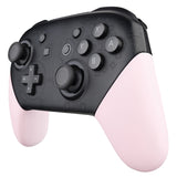 eXtremeRate Cherry Blossoms Pink Replacement Handle Grips for Nintendo Switch Pro Controller, DIY Hand Grip Shell for Nintendo Switch Pro - Controller NOT Included - GRP307