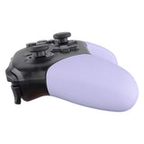 eXtremeRate Light Violet Replacement Handle Grips for Nintendo Switch Pro Controller, DIY Hand Grip Shell for Nintendo Switch Pro - Controller NOT Included - GRP310