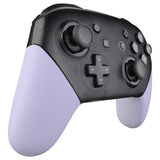 eXtremeRate Light Violet Replacement Handle Grips for Nintendo Switch Pro Controller, DIY Hand Grip Shell for Nintendo Switch Pro - Controller NOT Included - GRP310