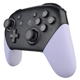 eXtremeRate Light Violet Replacement Handle Grips for Nintendo Switch Pro Controller, DIY Hand Grip Shell for Nintendo Switch Pro - Controller NOT Included - GRP310