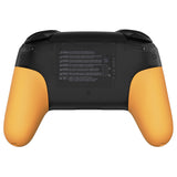 eXtremeRate Caution Yellow Replacement Handle Grips for NS Switch Pro Controller, Soft Touch DIY Hand Grip Shell for NS Switch Pro Controller - Controller NOT Included - GRP318