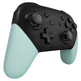 eXtremeRate Light Cyan Replacement Handle Grips for NS Switch Pro Controller, DIY Hand Grip Shell for NS Switch Pro Controller - Controller NOT Included - GRP327