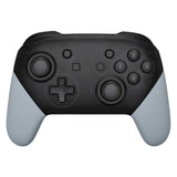 eXtremeRate New Hope Gray Replacement Handle Grips for NS Switch Pro Controller, DIY Hand Grip Shell for NS Switch Pro Controller - Controller NOT Included - GRP337