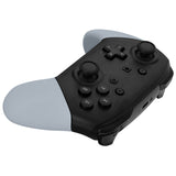 eXtremeRate New Hope Gray Replacement Handle Grips for NS Switch Pro Controller, DIY Hand Grip Shell for NS Switch Pro Controller - Controller NOT Included - GRP337