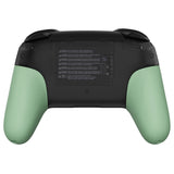 eXtremeRate Matcha Green Replacement Handle Grips for NS Switch Pro Controller, DIY Hand Grip Shell for NS Switch Pro Controller - Controller NOT Included - GRP339