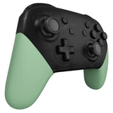 eXtremeRate Matcha Green Replacement Handle Grips for NS Switch Pro Controller, DIY Hand Grip Shell for NS Switch Pro Controller - Controller NOT Included - GRP339