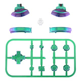 eXtremeRate Chameleon Green Purple Replacement ABXY Home Capture Plus Minus Keys Dpad L R ZL ZR Trigger for NS Switch Lite, Full Set Buttons Repair Kits with Tools for NS Switch Lite - HL502