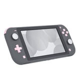 eXtremeRate Cherry Blossoms Pink Replacement ABXY Home Capture Plus Minus Keys Dpad L R ZL ZR Trigger for Nintendo Switch Lite, Full Set Buttons Repair Kits with Tools for Nintendo Switch Lite - HL506