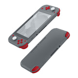 eXtremeRate Passion Red Replacement ABXY Home Capture Plus Minus Keys Dpad L R ZL ZR Trigger for NS Switch Lite, Full Set Buttons Repair Kits with Tools for NS Switch Lite - HL532