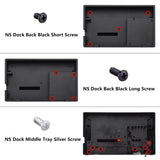 eXtremeRate Custom Faceplate for Nintendo Switch Dock, Classics SNES Style Patterned DIY Replacement Housing Shell for Nintendo Switch Dock - Dock NOT Included - FDT106