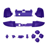 eXtremeRate Purple Replacement Buttons for Xbox One Elite Series 2 Controller, LB RB LT RT Bumpers Triggers ABXY Start Back Sync Profile Switch Keys for Xbox One Elite V2 Controller Model 1797 and Core Model 1797 - IL107