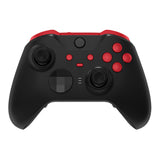 eXtremeRate Passion Red Replacement Buttons for Xbox One Elite Series 2 Controller, LB RB LT RT Bumpers Triggers ABXY Start Back Sync Profile Switch Keys for Xbox One Elite V2 Controller Model 1797 and Core Model 1797 - IL132