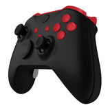 eXtremeRate Passion Red Replacement Buttons for Xbox One Elite Series 2 Controller, LB RB LT RT Bumpers Triggers ABXY Start Back Sync Profile Switch Keys for Xbox One Elite V2 Controller Model 1797 and Core Model 1797 - IL132