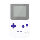 eXtremeRate Purple GBC Replacement Full Set Buttons for Gameboy Color - Handheld Game Console NOT Included - JCB2007