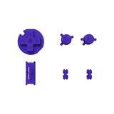 eXtremeRate Purple GBC Replacement Full Set Buttons for Gameboy Color - Handheld Game Console NOT Included - JCB2007