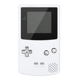 eXtremeRate Chrome Silver GBC Replacement Full Set Buttons for Gameboy Color - Handheld Game Console NOT Included - JCB3002