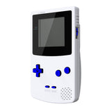 eXtremeRate Chrome Blue GBC Replacement Full Set Buttons for Gameboy Color - Handheld Game Console NOT Included - JCB3004