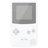 eXtremeRate Clear Replacement Full Set Buttons for Gameboy Color GBC - Handheld Game Console NOT Included - JCB4001