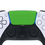 eXtremeRate Green Replacement Touchpad Cover Compatible with ps5 Controller BDM-010/020/030/040/050, Custom Part Touch Pad Compatible with ps5 Controller - Controller NOT Included - JPF4006G3