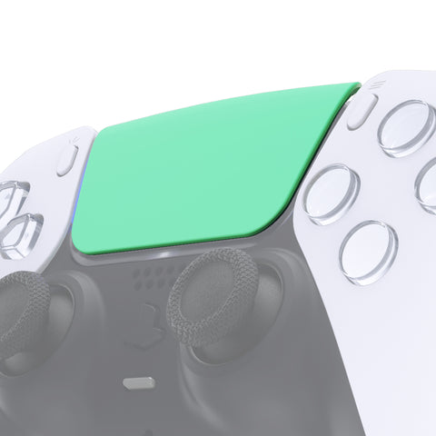 eXtremeRate Mint Green Replacement Touchpad Cover Compatible with ps5 Controller BDM-010/020/030/040/050, Custom Part Touch Pad Compatible with ps5 Controller - Controller NOT Included - JPF4011G3