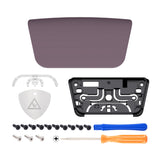 eXtremeRate Dark Grayish Violet Replacement Touchpad Cover Compatible with ps5 Controller BDM-010/020/030/040/050, Custom Part Touch Pad Compatible with ps5 Controller - Controller NOT Included - JPF4017G3