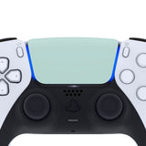 eXtremeRate Light Cyan Replacement Touchpad Cover Compatible with ps5 Controller BDM-010/020/030/040/050, Custom Part Touch Pad Compatible with ps5 Controller - Controller NOT Included - JPF4018G3