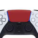 eXtremeRate Passion Red Replacement Touchpad Cover Compatible with ps5 Controller BDM-010/020/030/040/050, Custom Part Touch Pad Compatible with ps5 Controller - Controller NOT Included - JPF4020G3