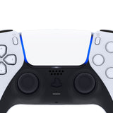 eXtremeRate White Replacement Touchpad Cover Compatible with ps5 Controller BDM-010/020/030/040/050, Custom Part Touch Pad Compatible with ps5 Controller - Controller NOT Included - JPF4021G3