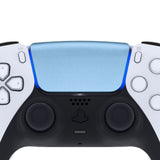 eXtremeRate Metallic Titanium Blue Replacement Touchpad Cover Compatible with ps5 Controller BDM-010/020/030/040/050, Custom Part Touch Pad Compatible with ps5 Controller - Controller NOT Included - JPF4038G3